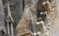 Reims, Cathédrale Notre-Dame, Tour Nord, Animaux